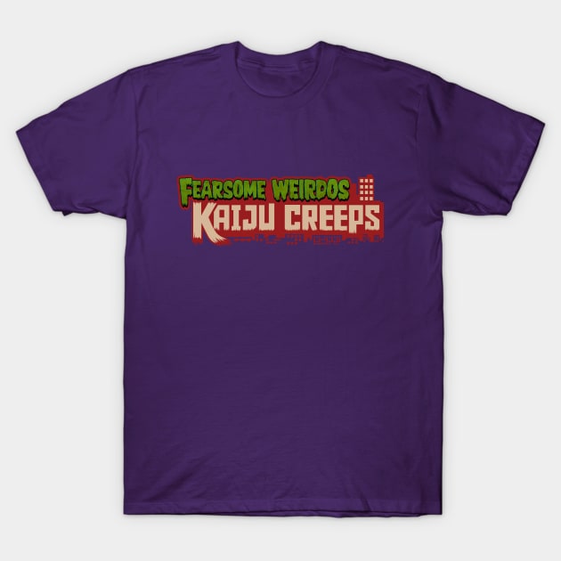 Kaiju Creeps T-Shirt by zerostreet